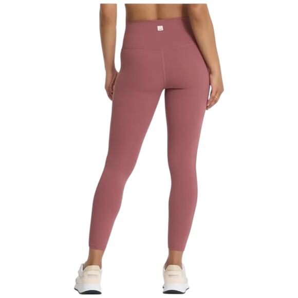 NWT Vuori Women’s Studio Pocket Legging in Rosewood Pink-Medium - Picture 3 of 15